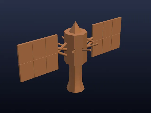 CHRONOS II Satellite (no supports)