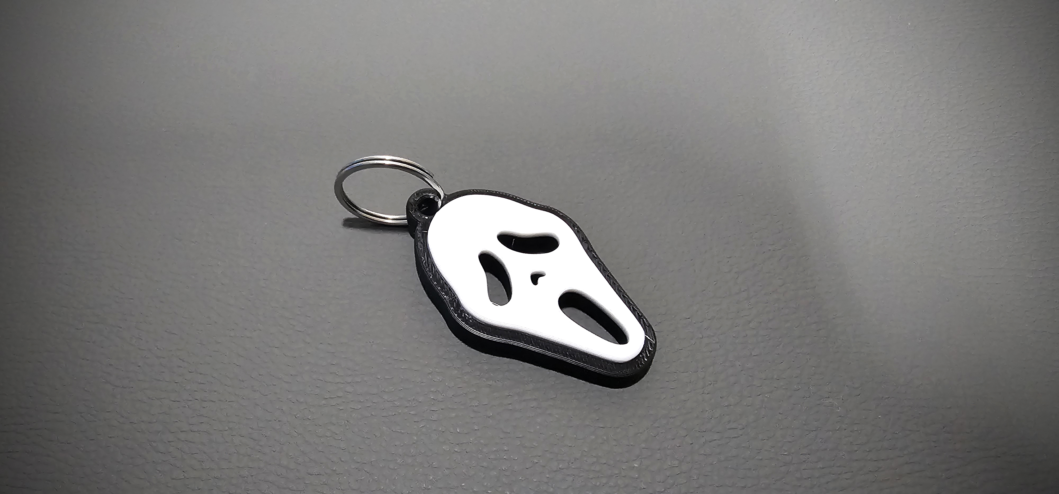 Miniatura 3 do modelo 3D Scream Mask - Keychain