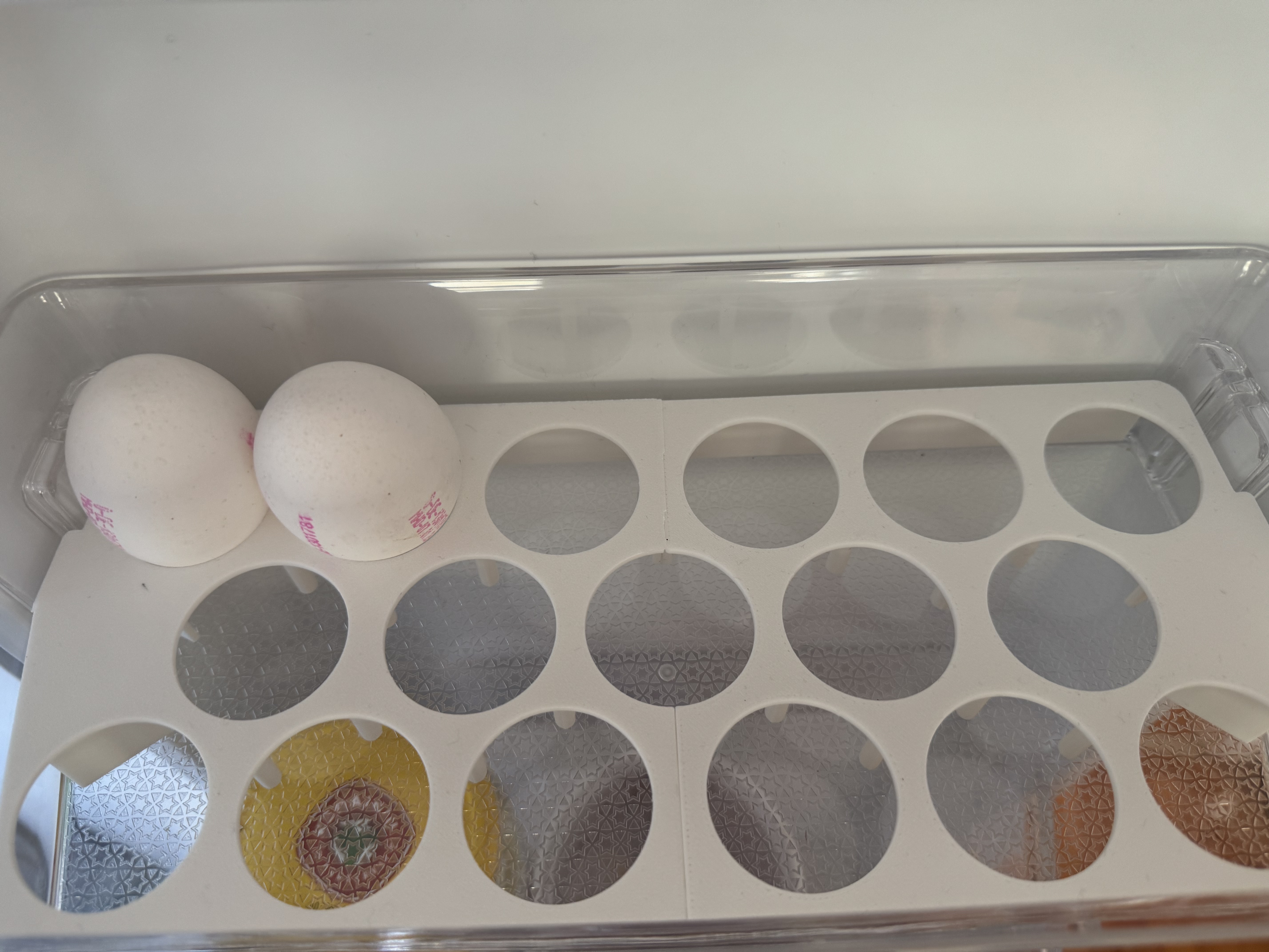 Fridge Eggholder for / Kühlschrank Eierhalter für Hanseatic HFD18983CI / Ikea Ribbenås