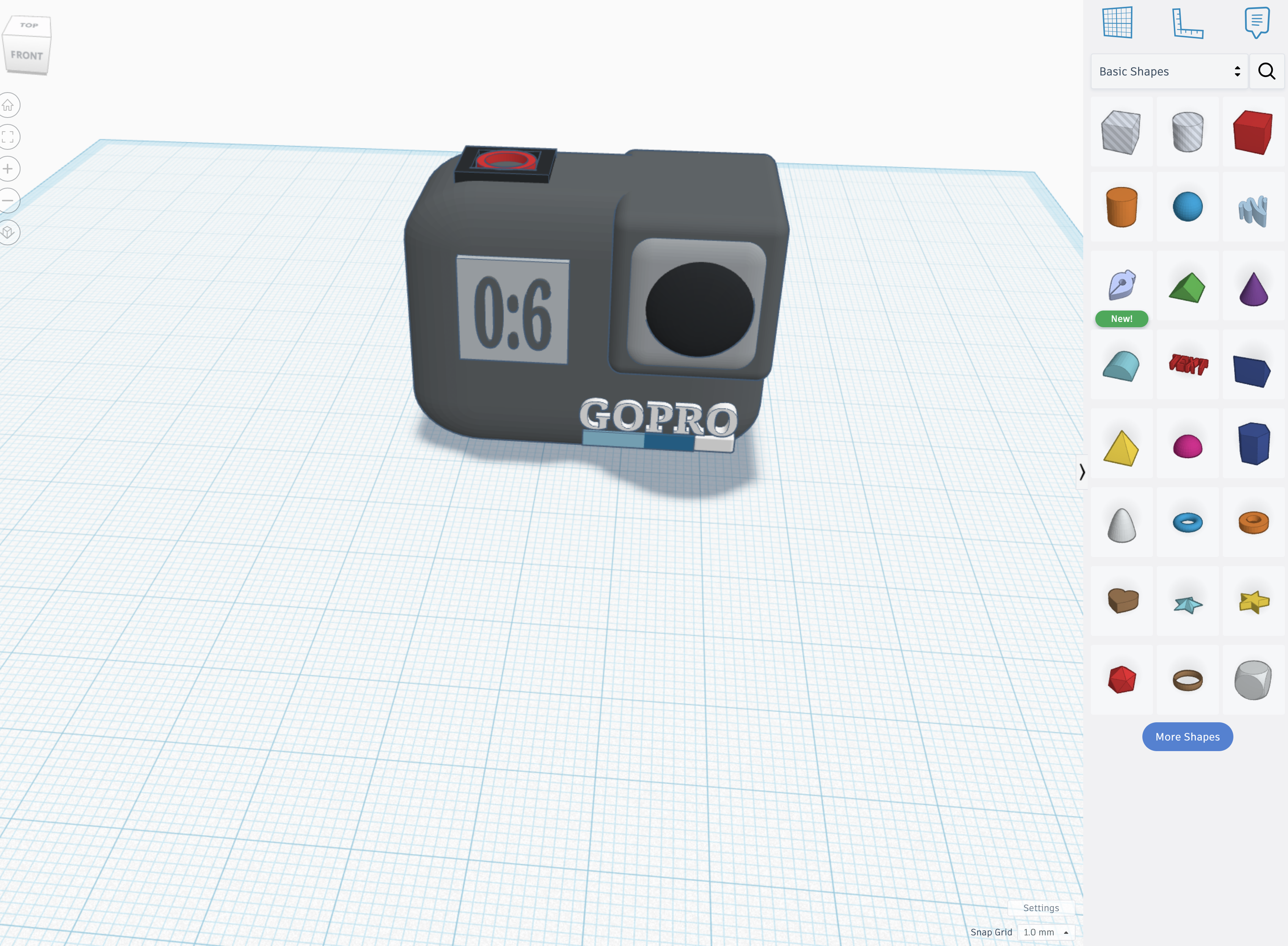 GoPro Hero 6 black.