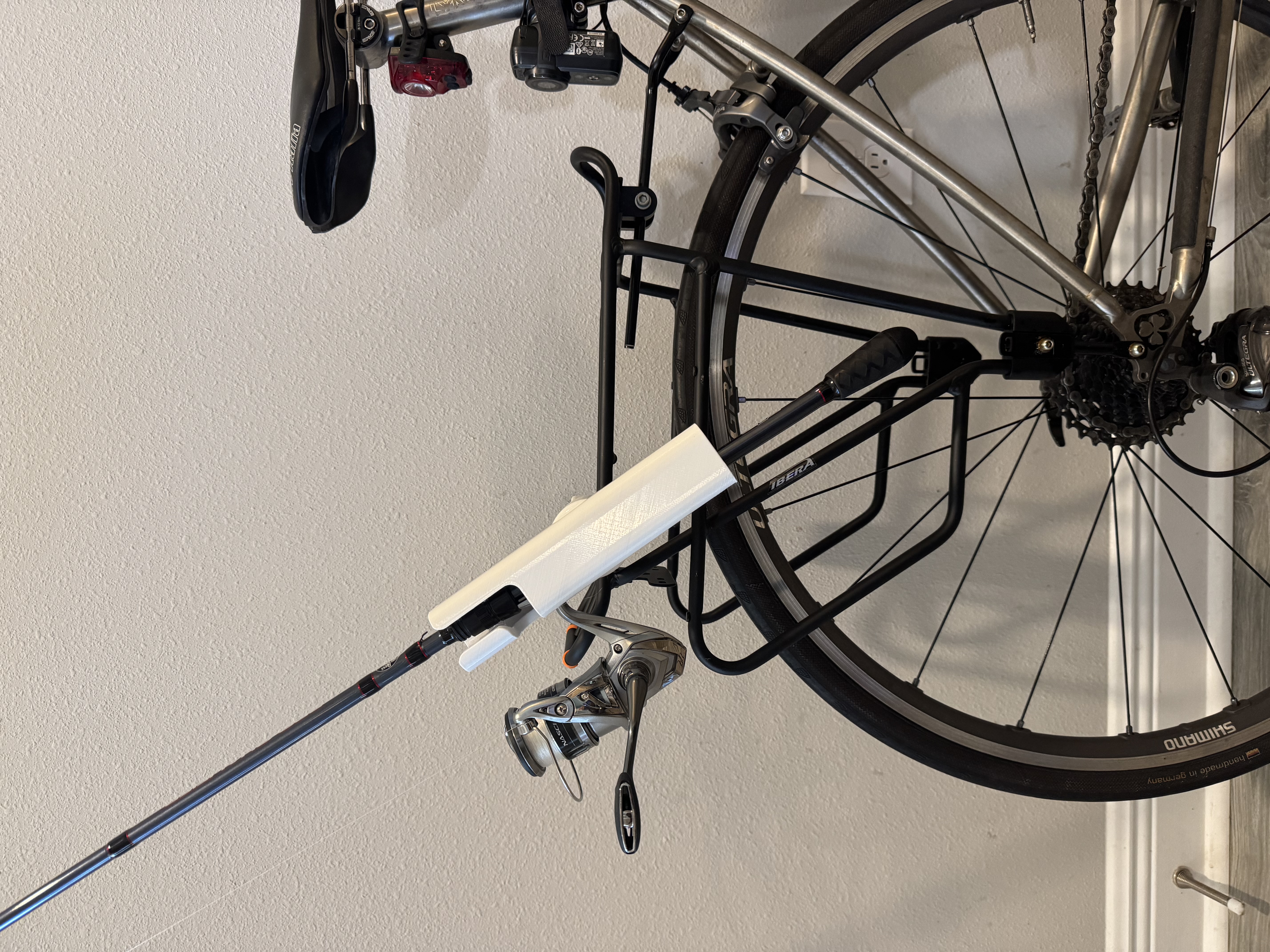 Adjustable Bike Rack Rod Holder