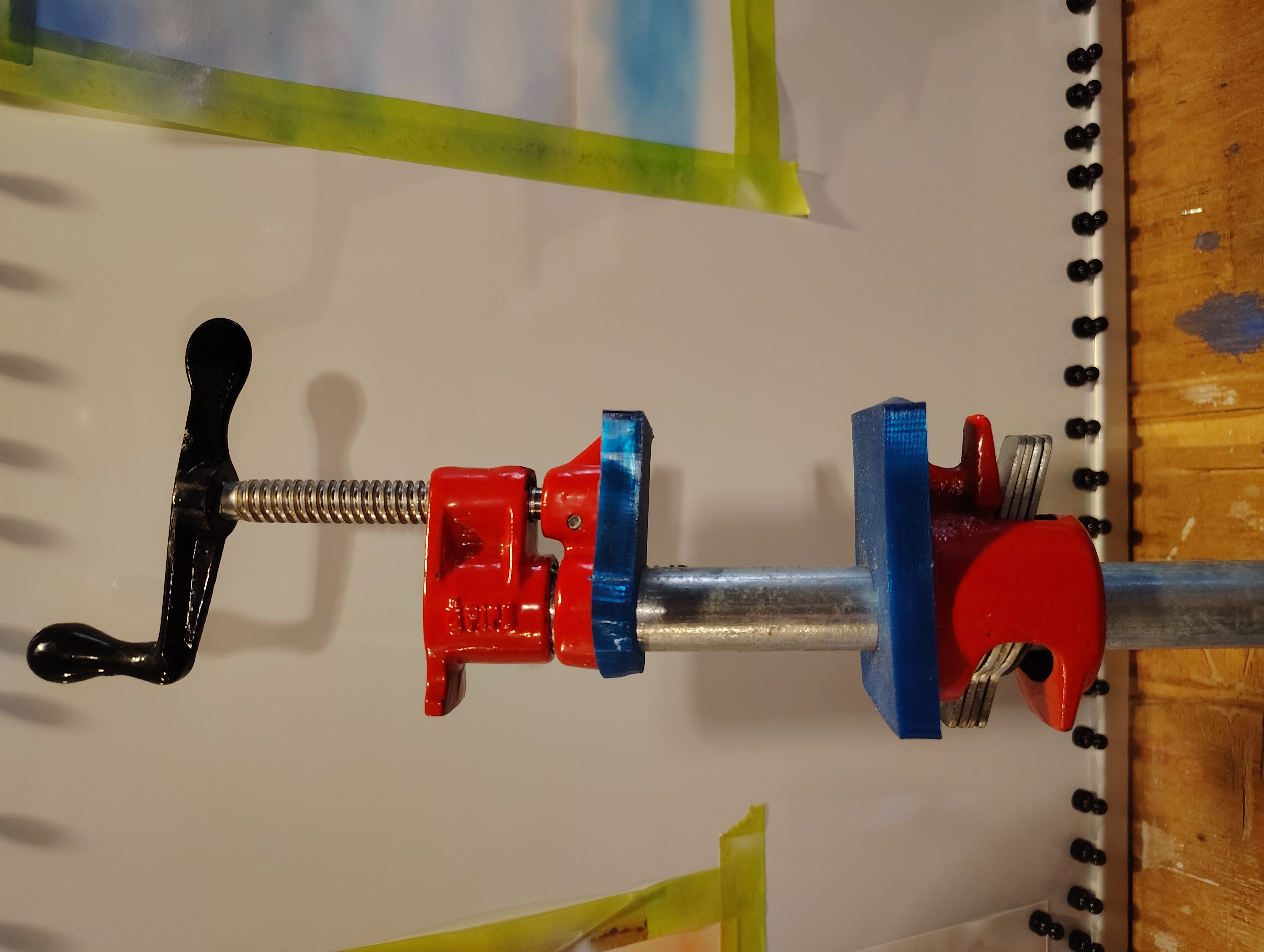 Harbor Freight 1/2" pipe clamp cover current model (2020-ish)
