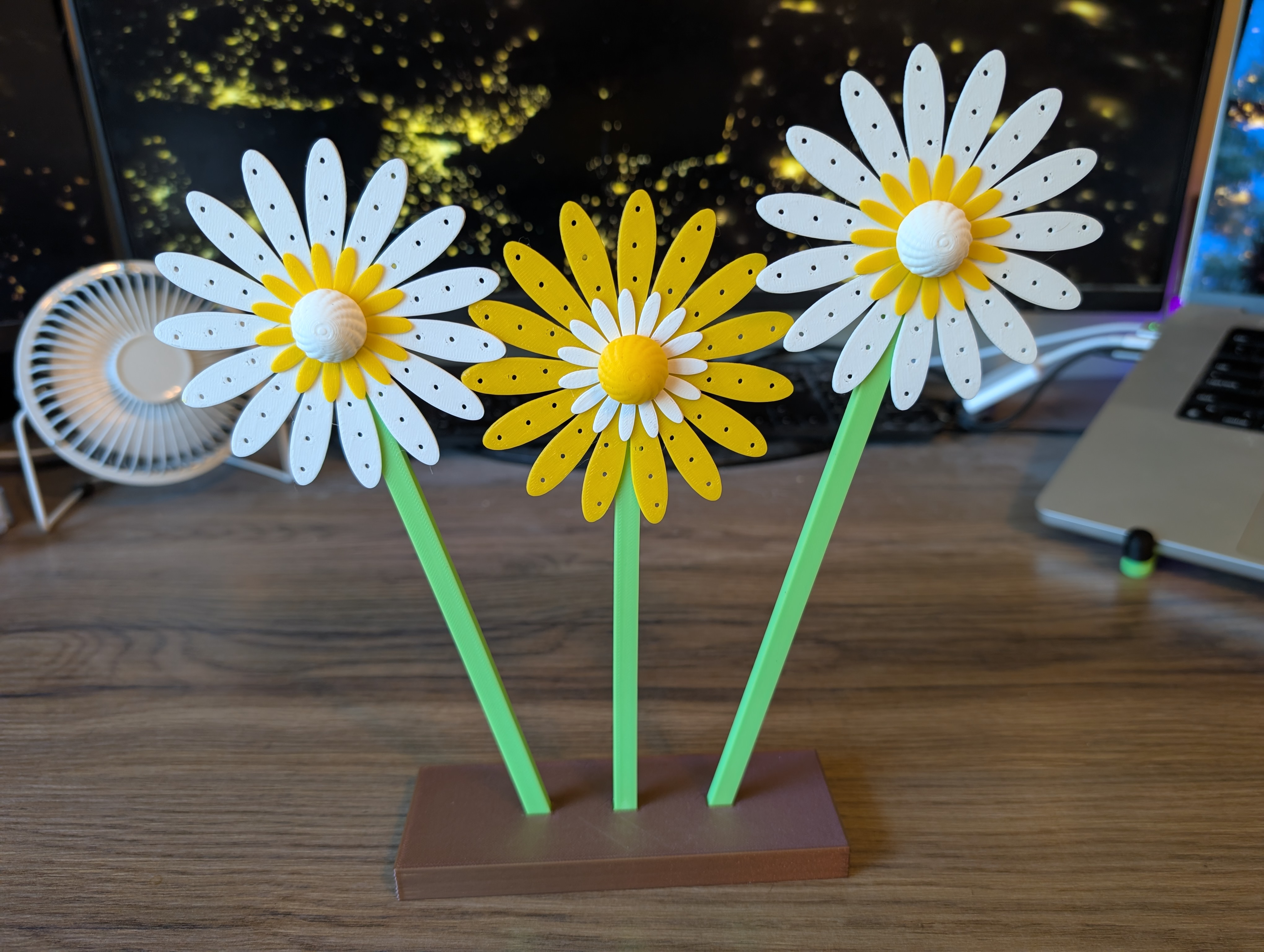 Gerbera Daisy Earring Stand