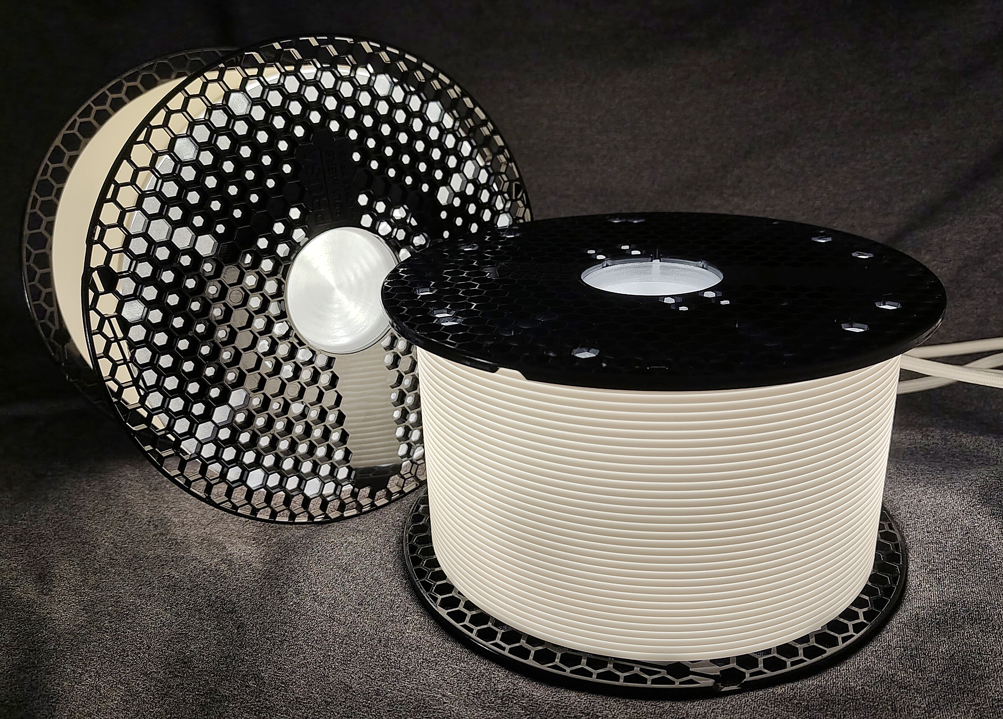 LÅMP - upcycled from Prusament spool (easy assembly lamp)