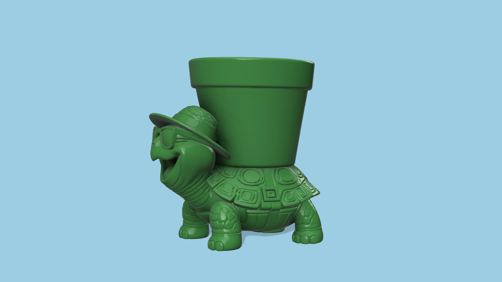 Epic Turtle Planter
