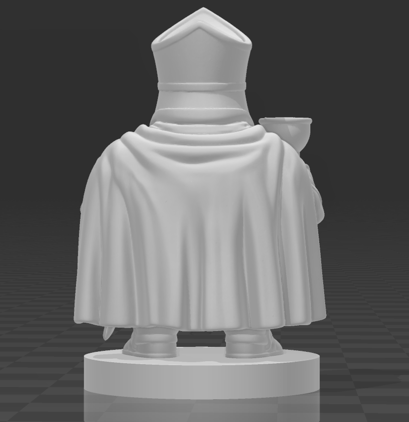 Miniatura 2 do modelo 3D inquisitor figure