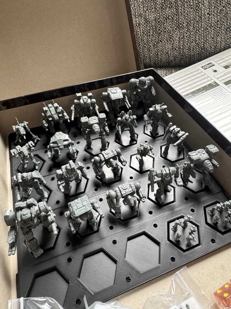 Battletech In-Box Model Holder