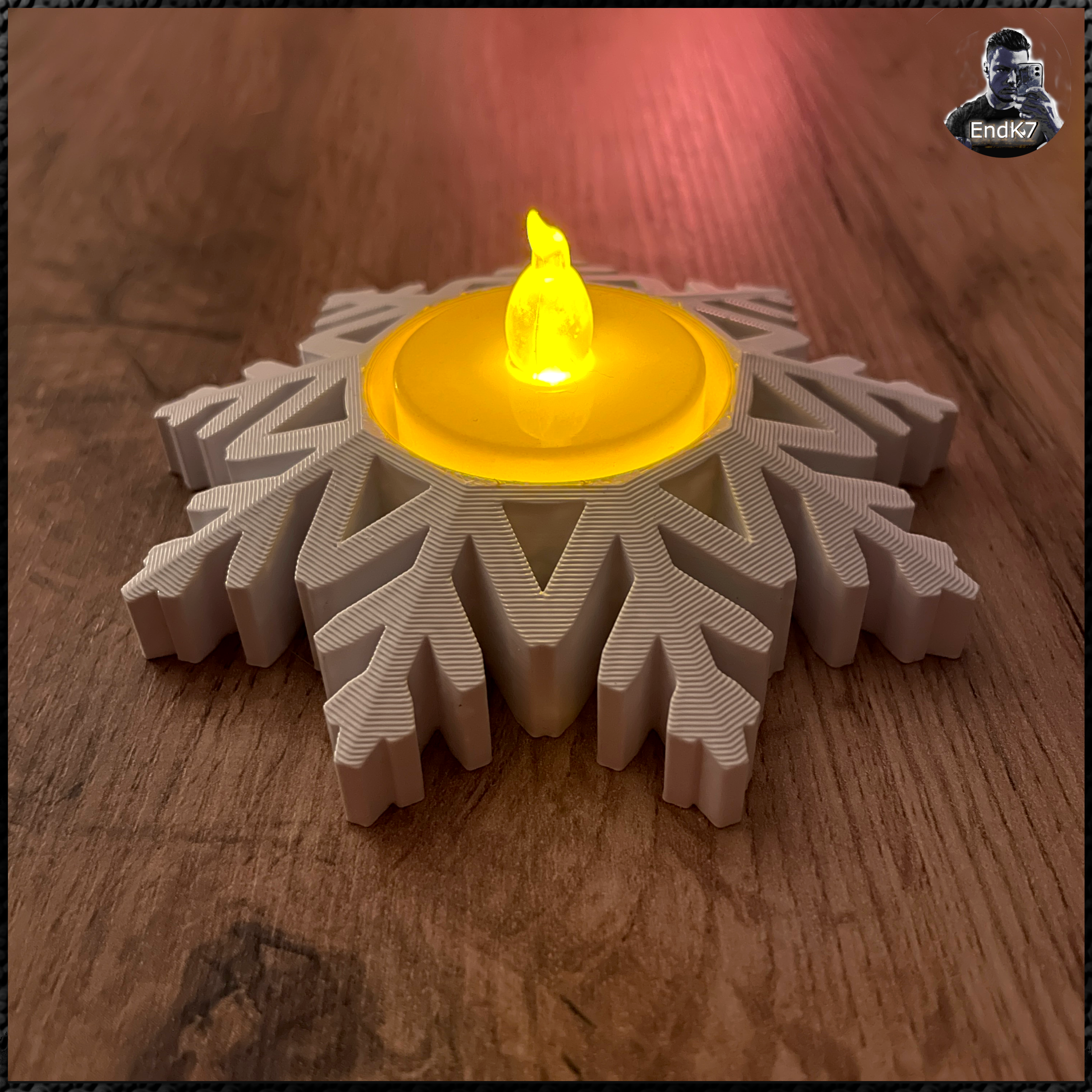 Snowflake Tealights — miniatura 5