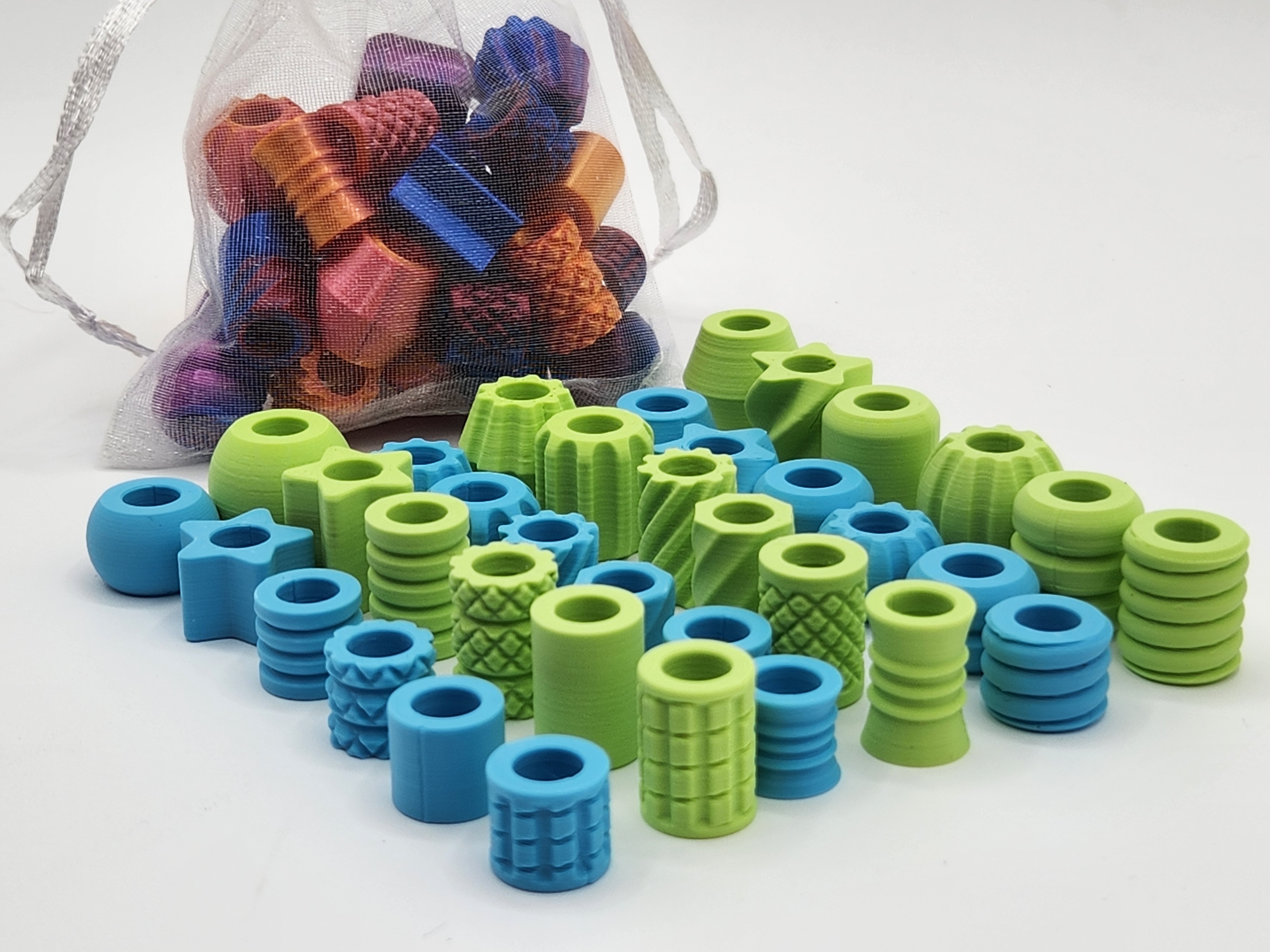 Miniatura 5 do modelo 3D Assorted Beads (Parametric)