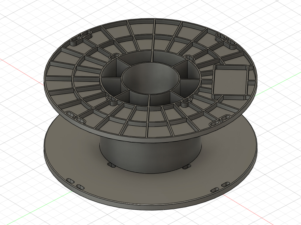 FDPlast Spool model / Модель катушки от FDPlast