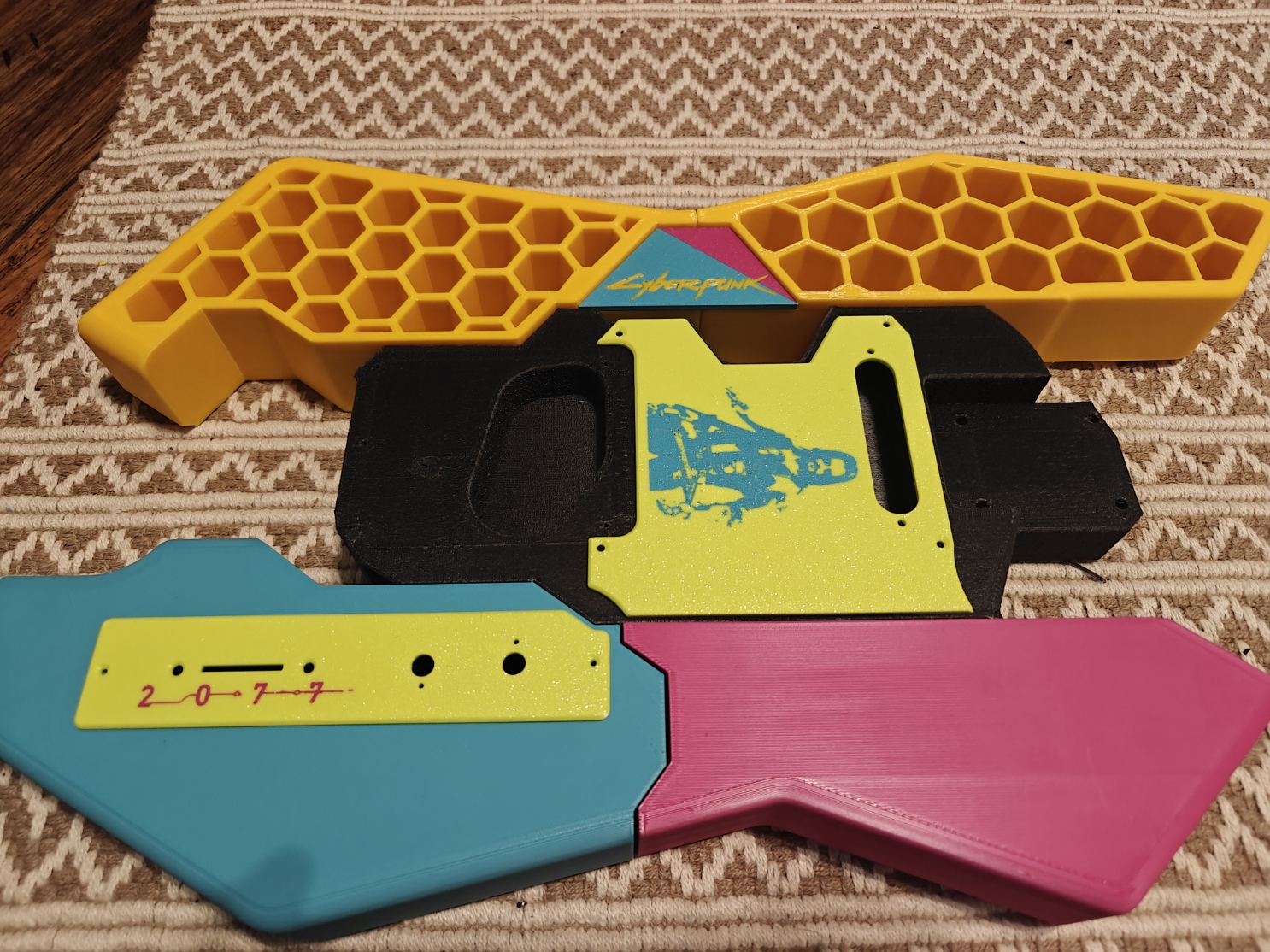 Prusacaster 2077 Custom Inlays for Cyberpunk