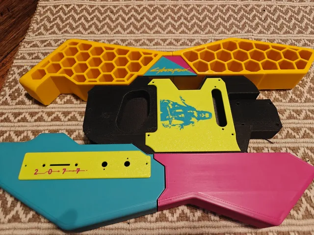 Prusacaster 2077 Custom Inlays for Cyberpunk