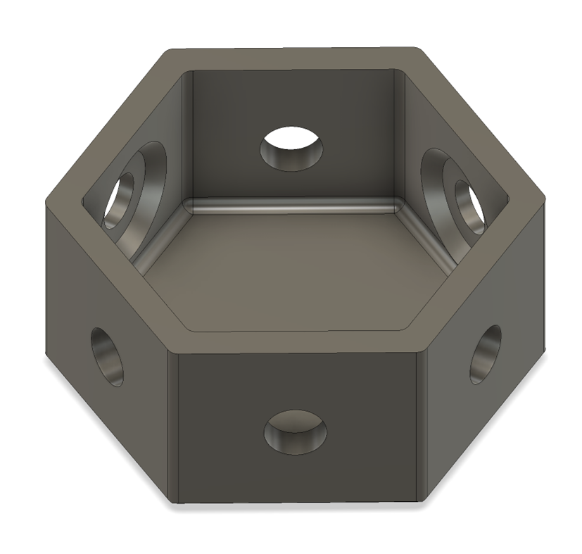 Miniatura 2 do modelo 3D N2EC VersaHex Antenna