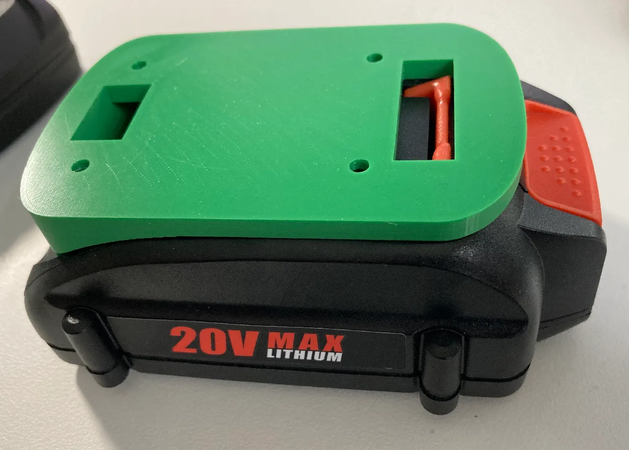 Easyhomie Wall Mount For Worx Batteries And Chargers, Ideal For