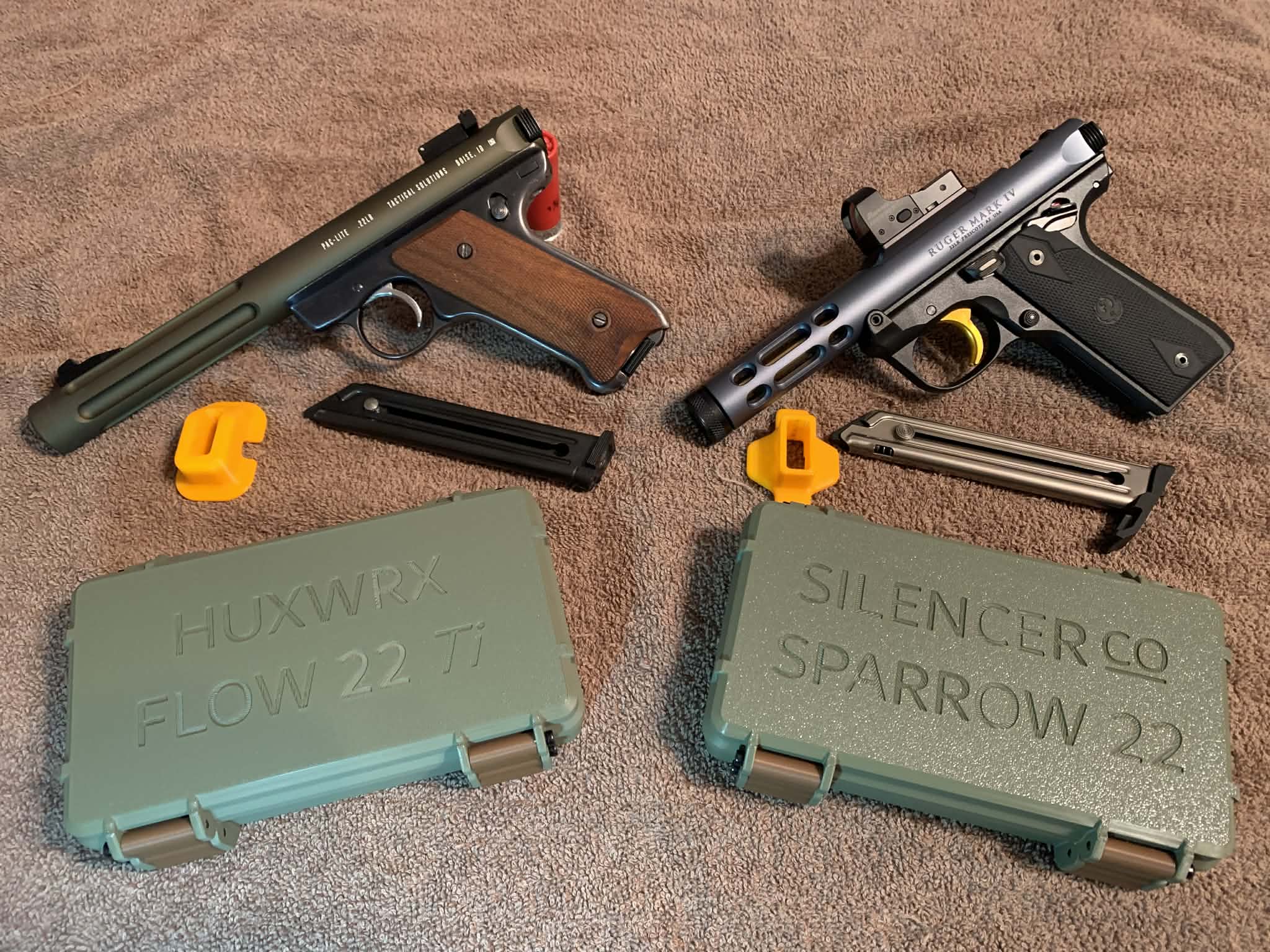 22LR Suppressor & Ammo Storage Box