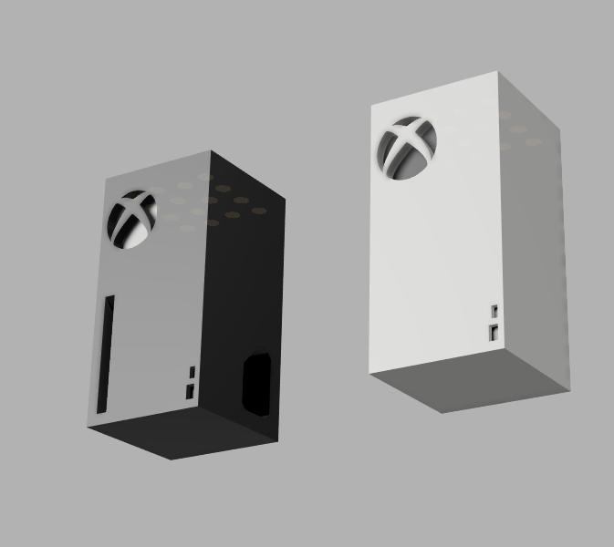 Mini Xbox Series X Keychain