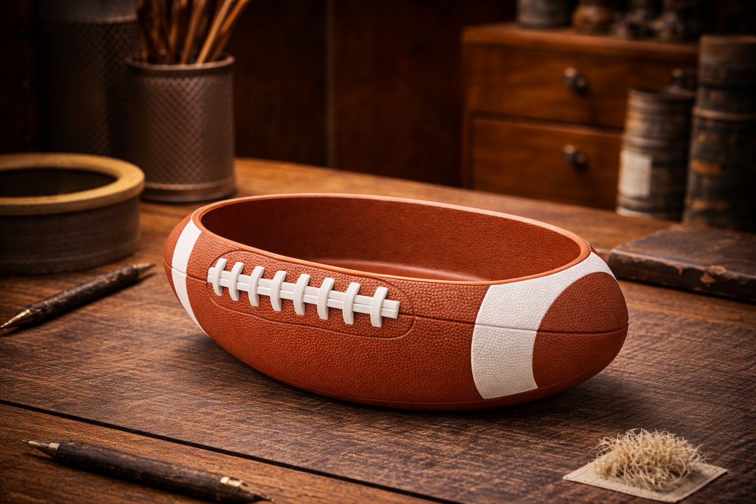 Football Bowl – Sports Desk Organizer