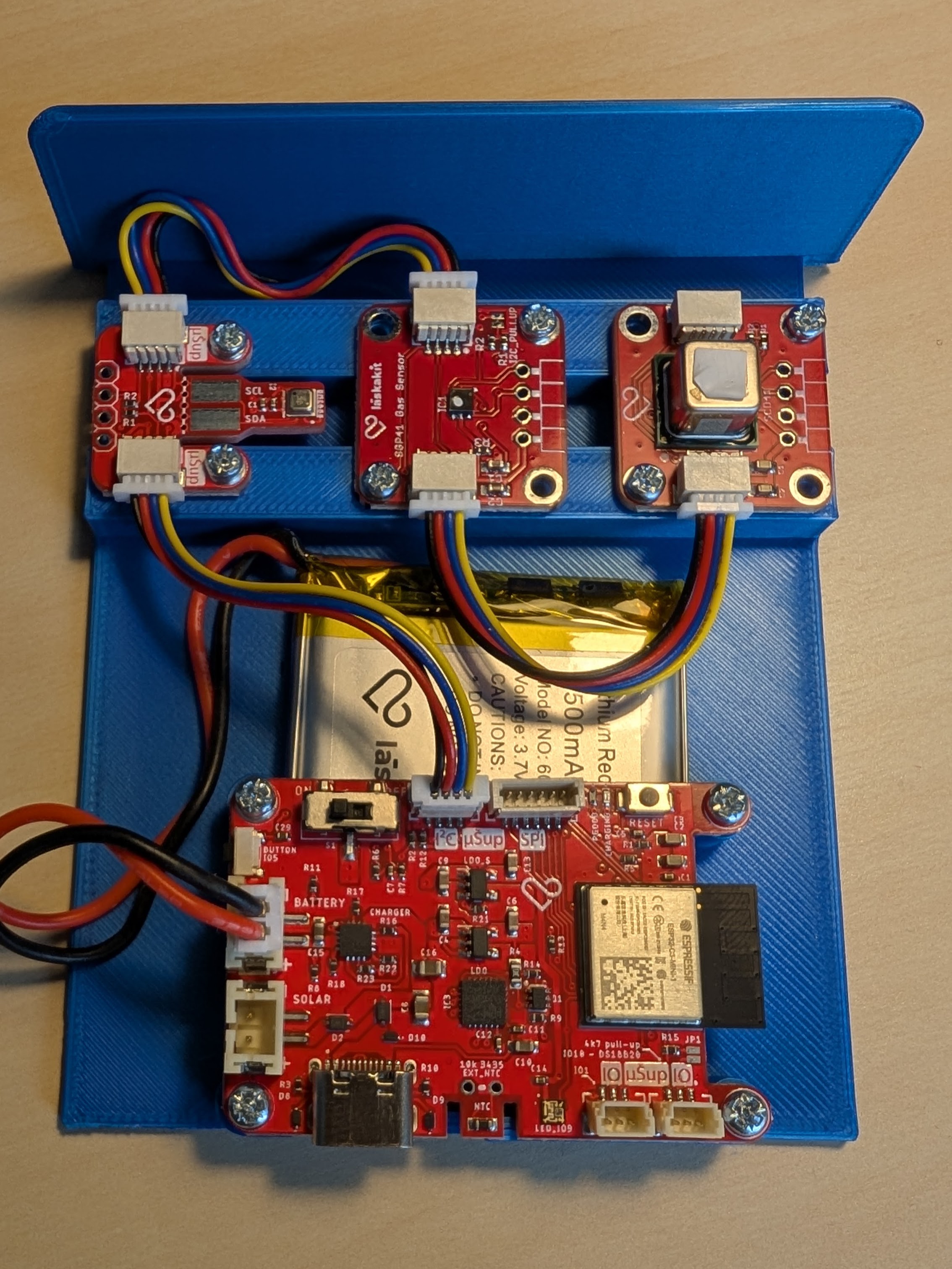 Box for LaskaKit Meteomini+SCD41+SGP41+BME688 3D model