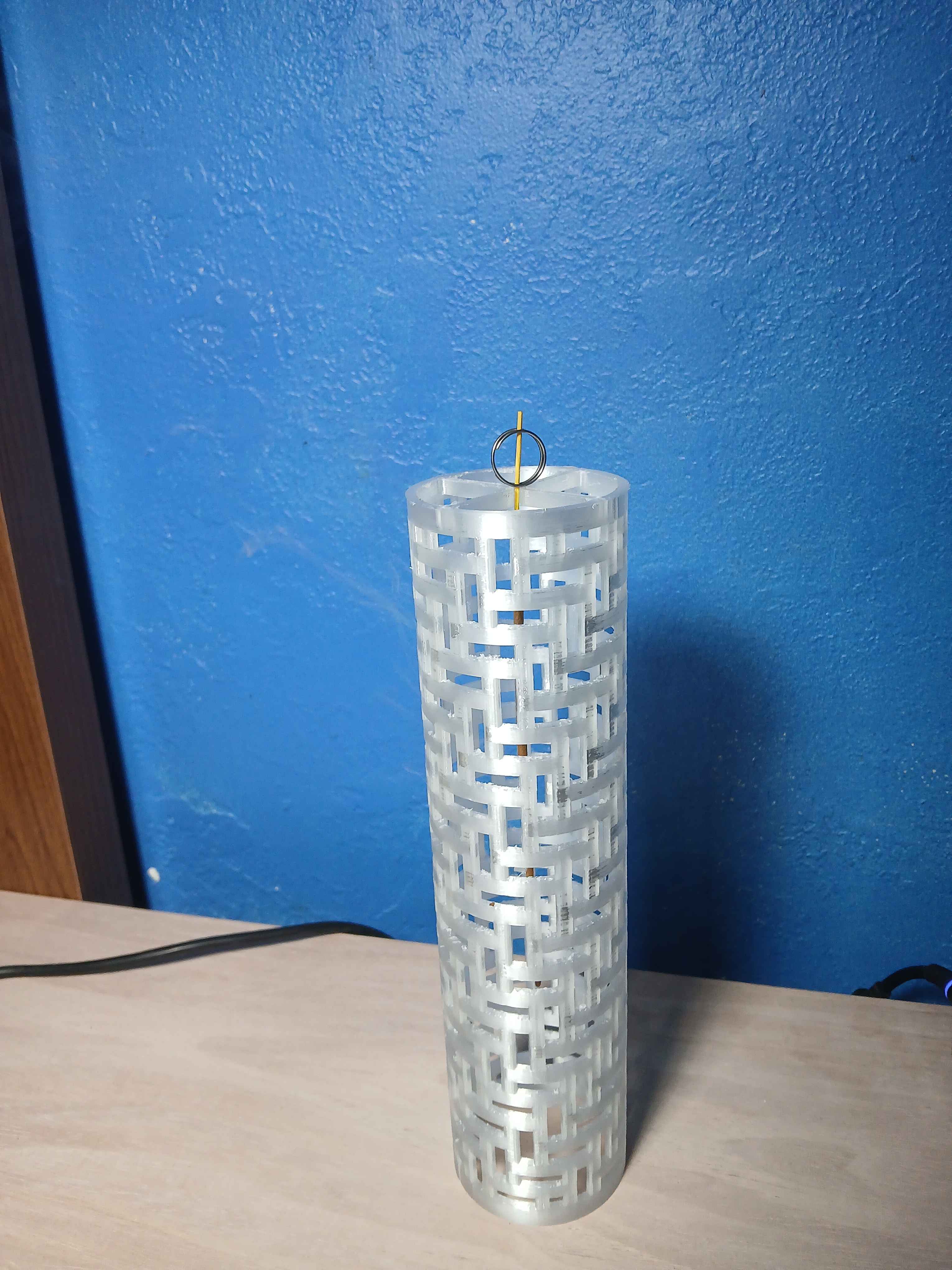 Basketweave Hanging Incense Cover