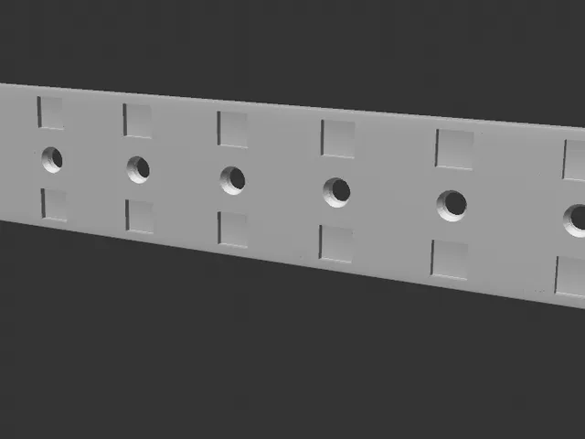 Panel for knobs/switches