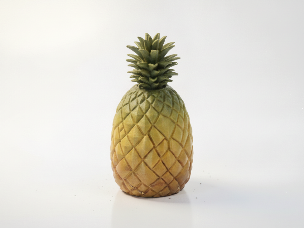 Pineapple Sculpture Decorative 3D Printable