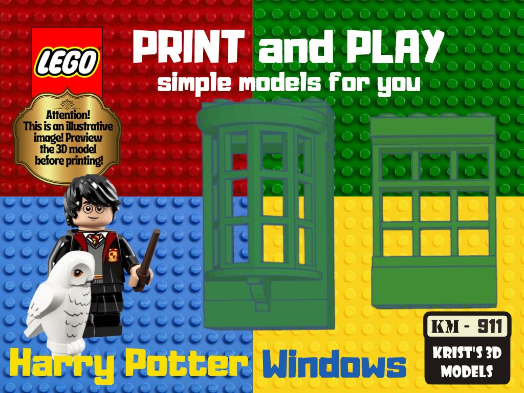 lego harry potter windows