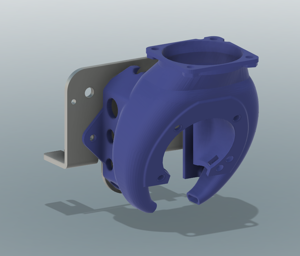 Ender 3 V2 Dual Noctua 4020 Fan Mount – Spider Direct Drive Compatible