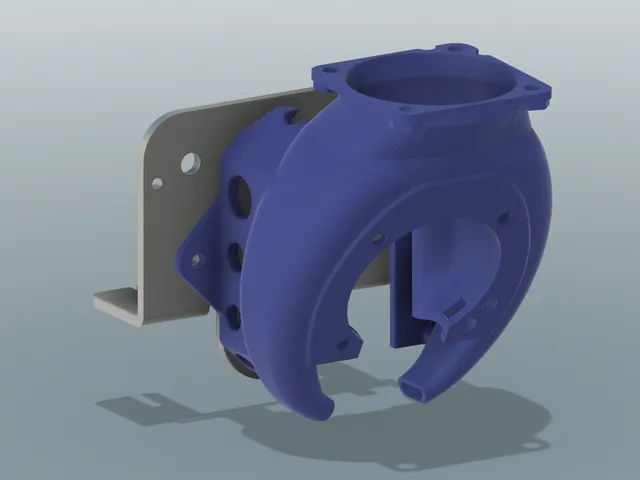 Ender 3 V2 Dual Noctua 4020 Fan Mount – Spider Direct Drive Compatible