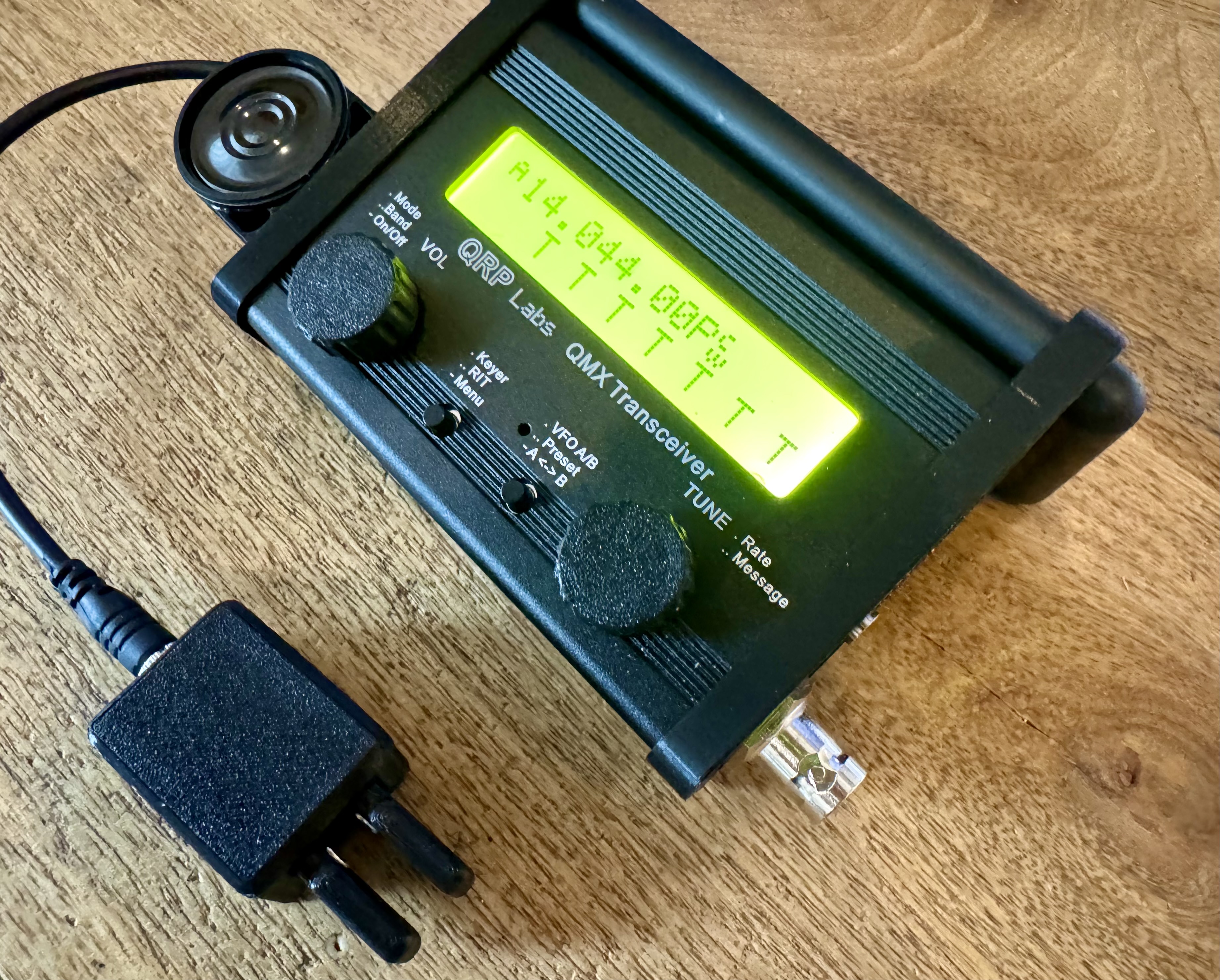 QMX Battery Stand Clips for Nitecore NB Air battery back - VE7ZAX