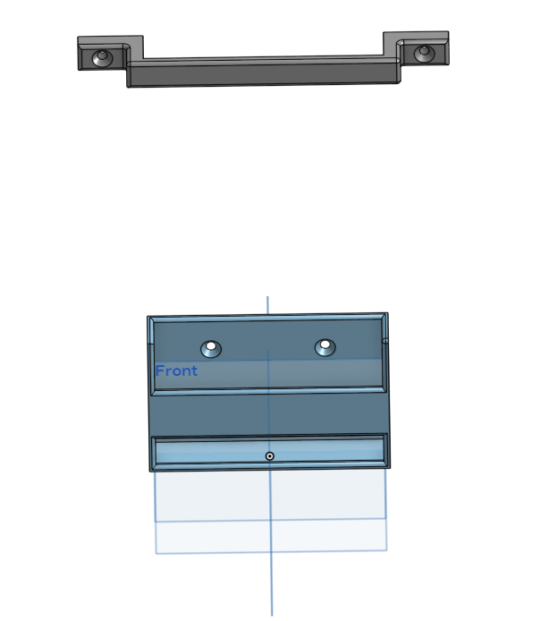 Miniatura 7 do modelo 3D Simple Bedside Keyborad holder