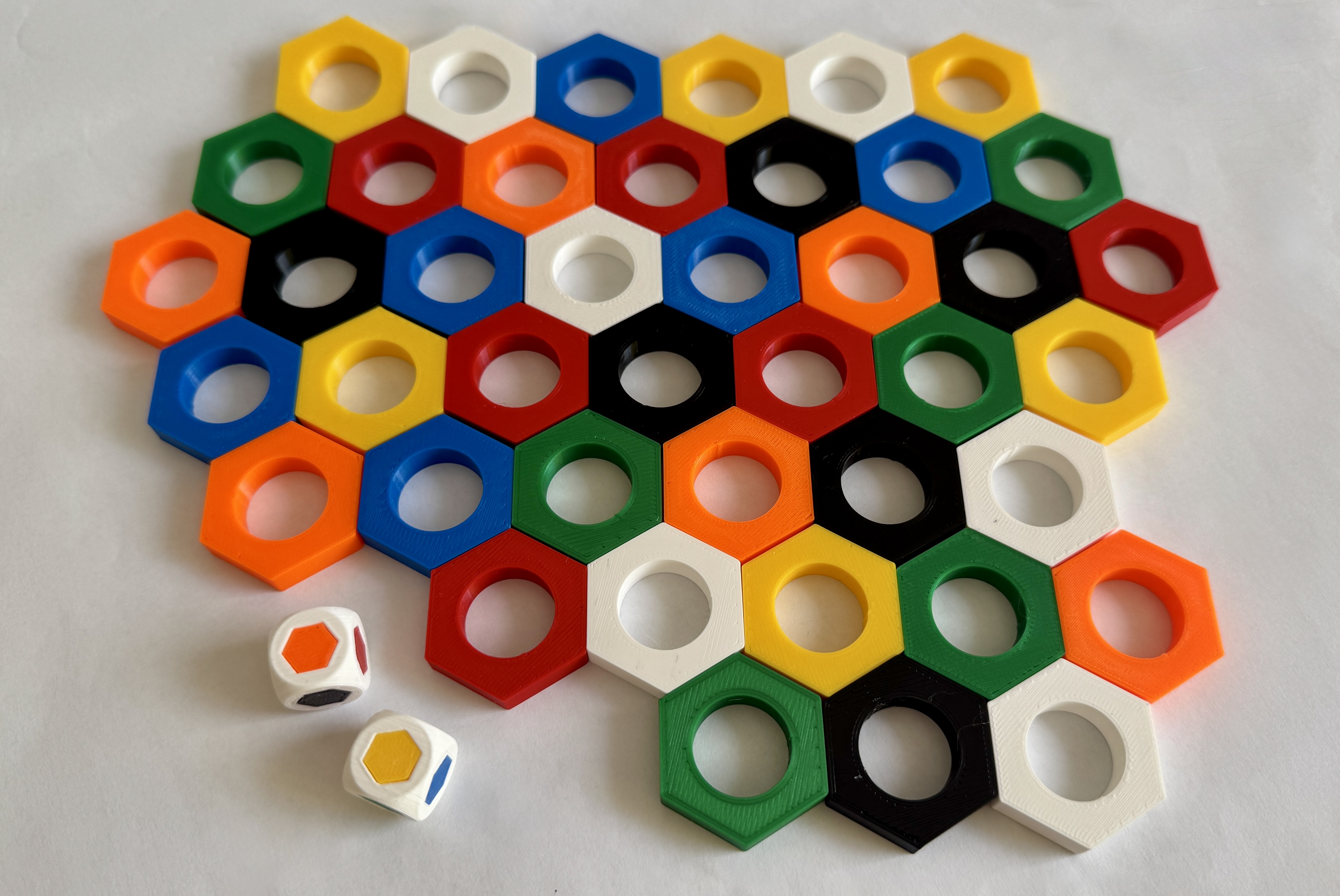 Professor Hexagon Puzzle Game