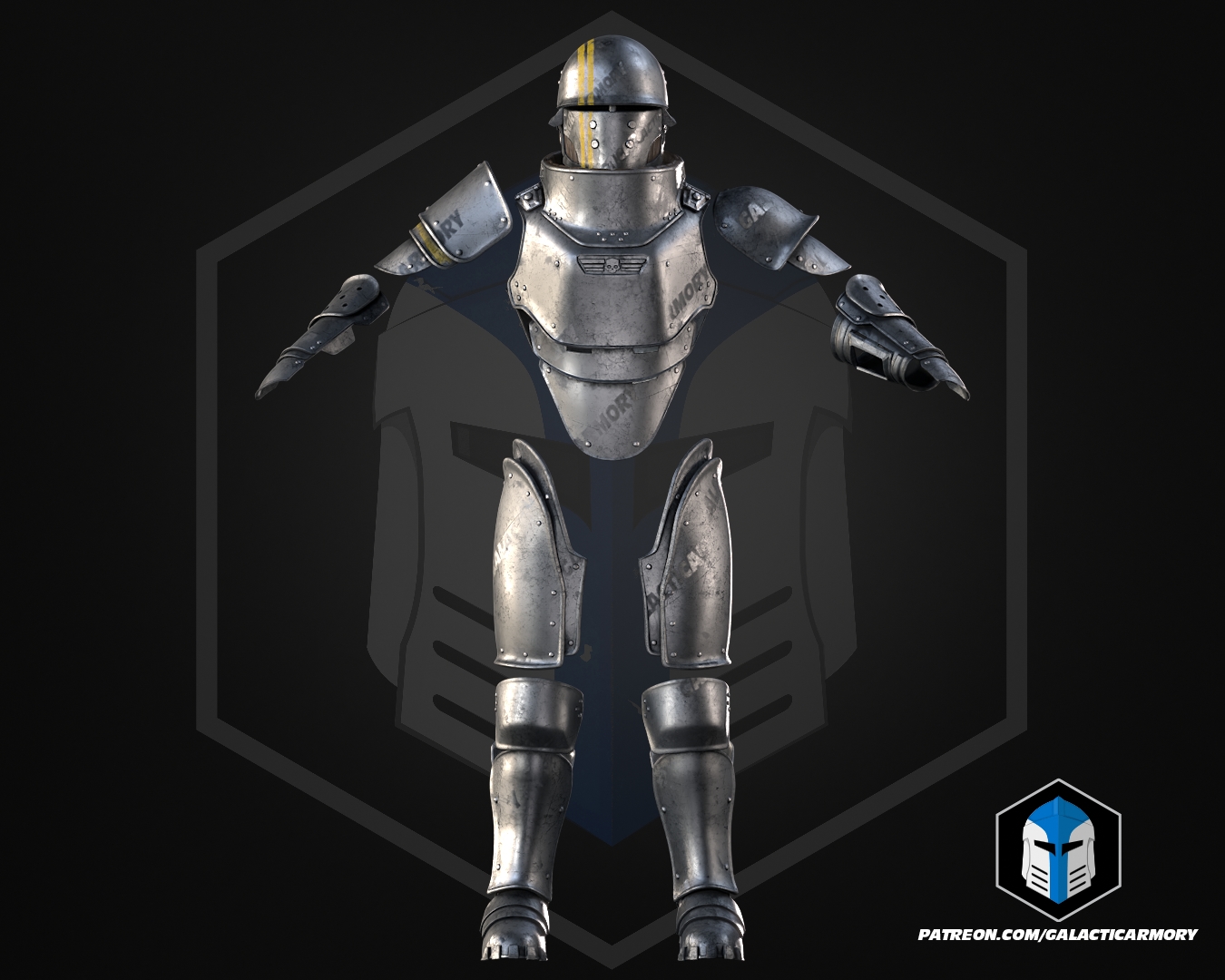 HD2 Bulwark Helmet and Armor - 3D Print Files
