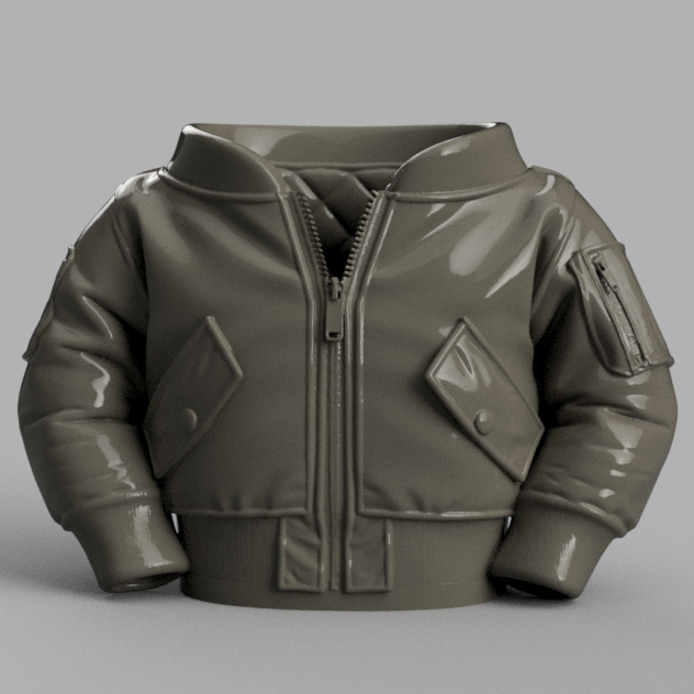 Bomber Jacket Pen Holder