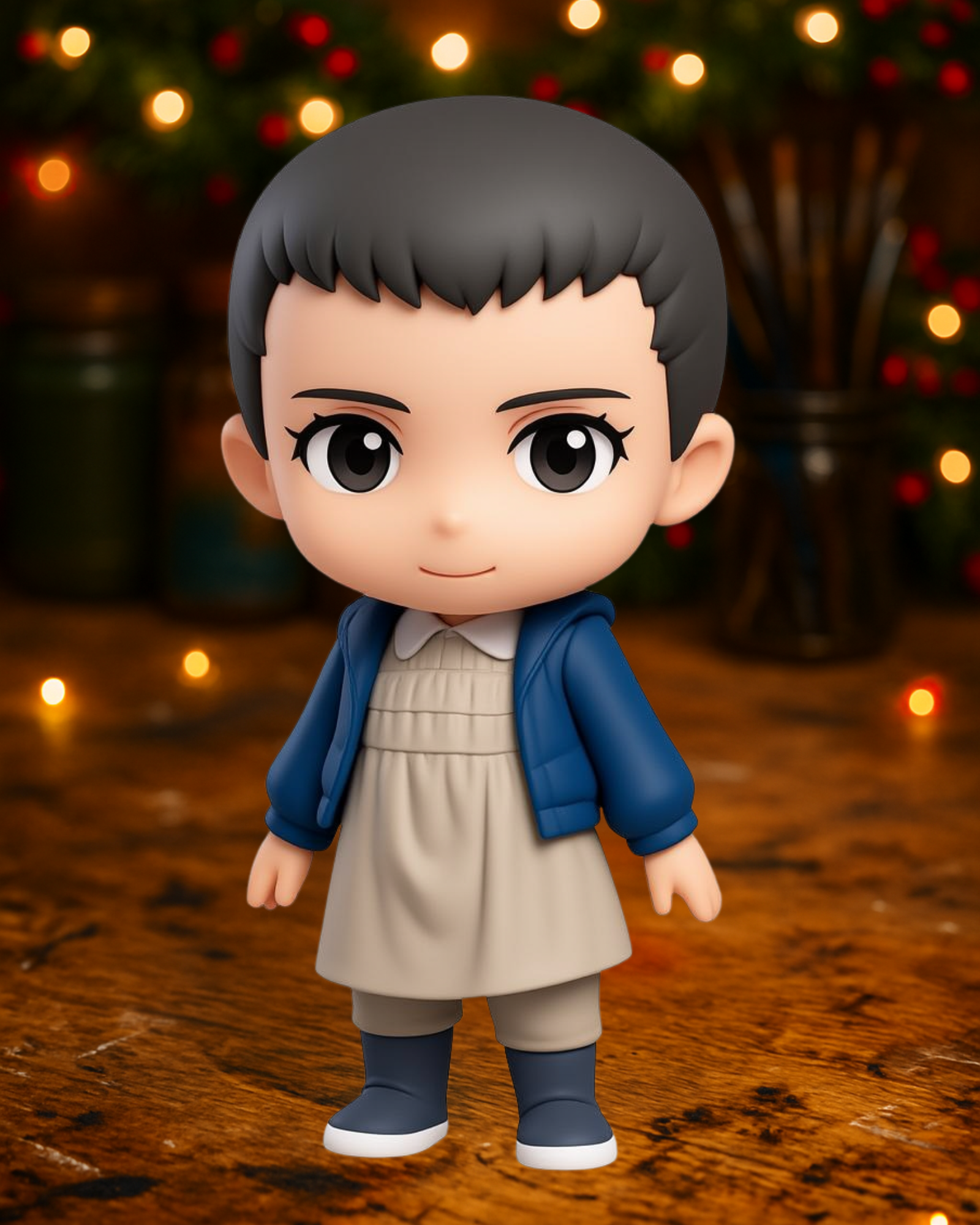 Chibi Eleven – Stranger Things Inspired Cute Character Figure