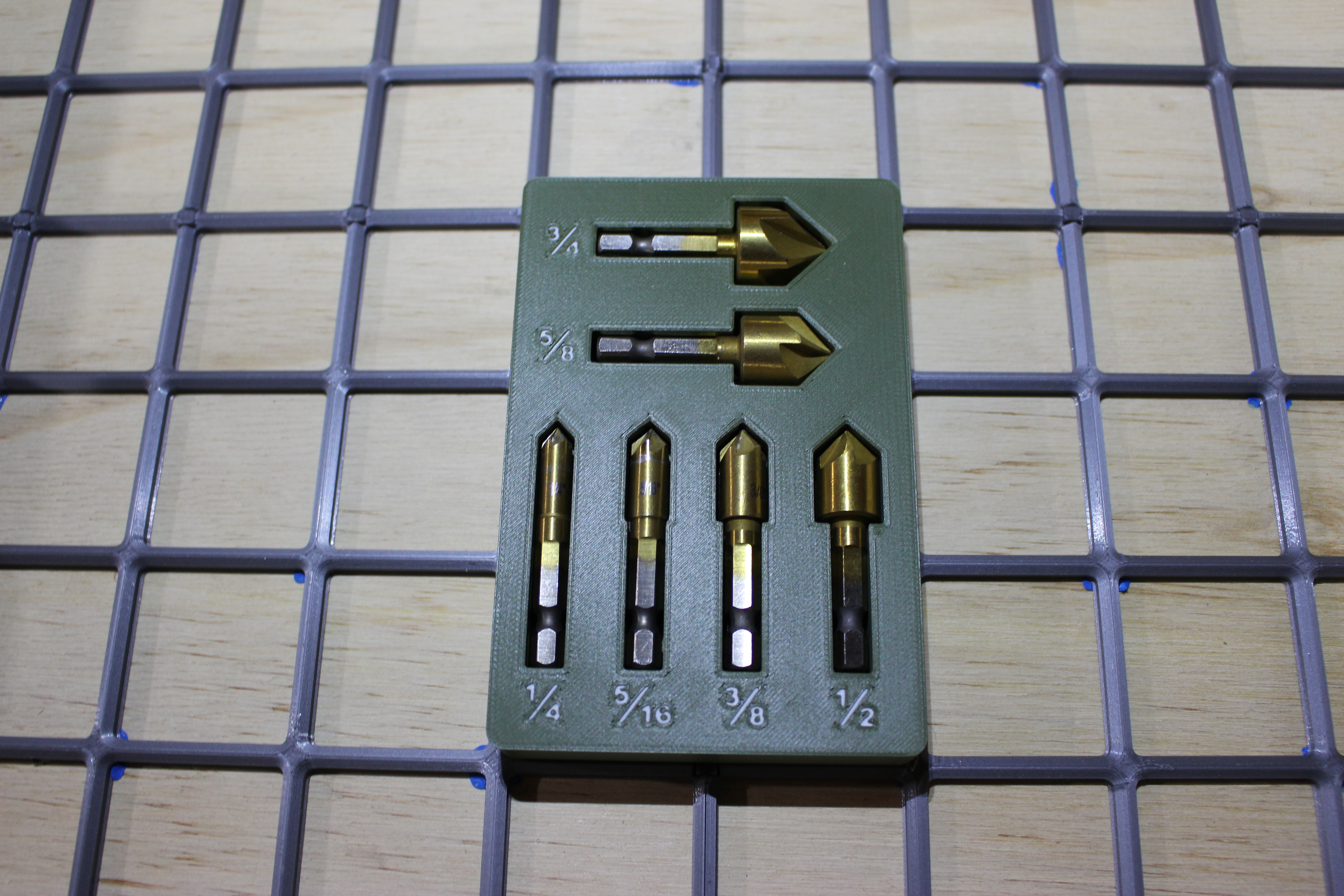 Countersink Bits - Gridfinity
