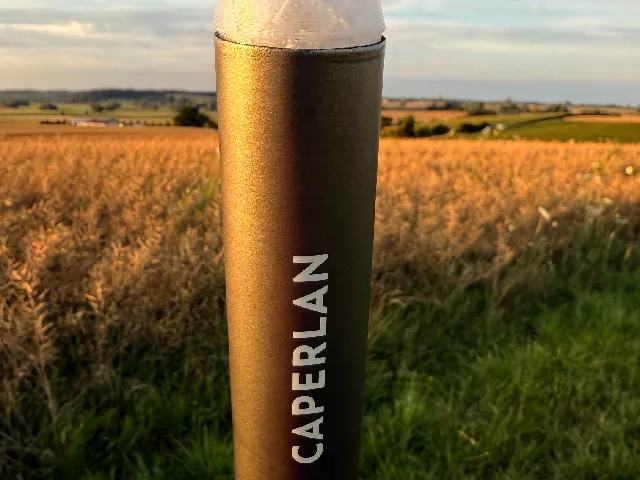 6m camera pole made from a fishing rod