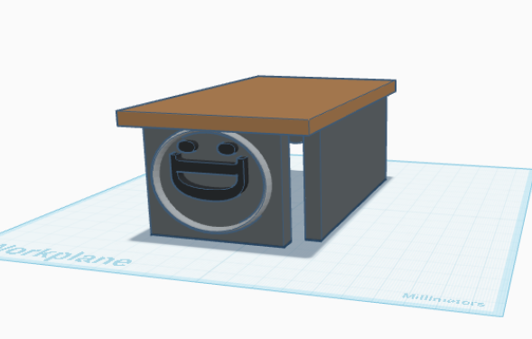 Sofa Armrest (FIXED) 3D model