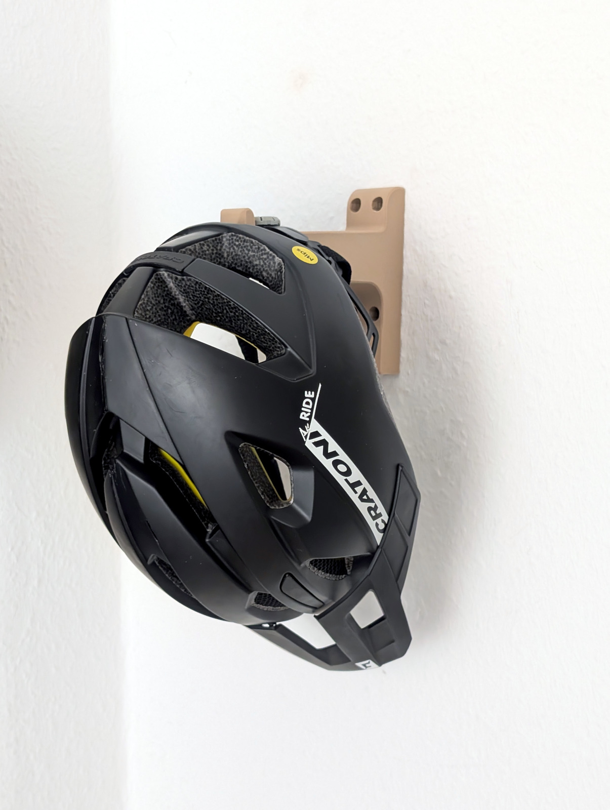Bike Helmet Wall Hanger 3D model