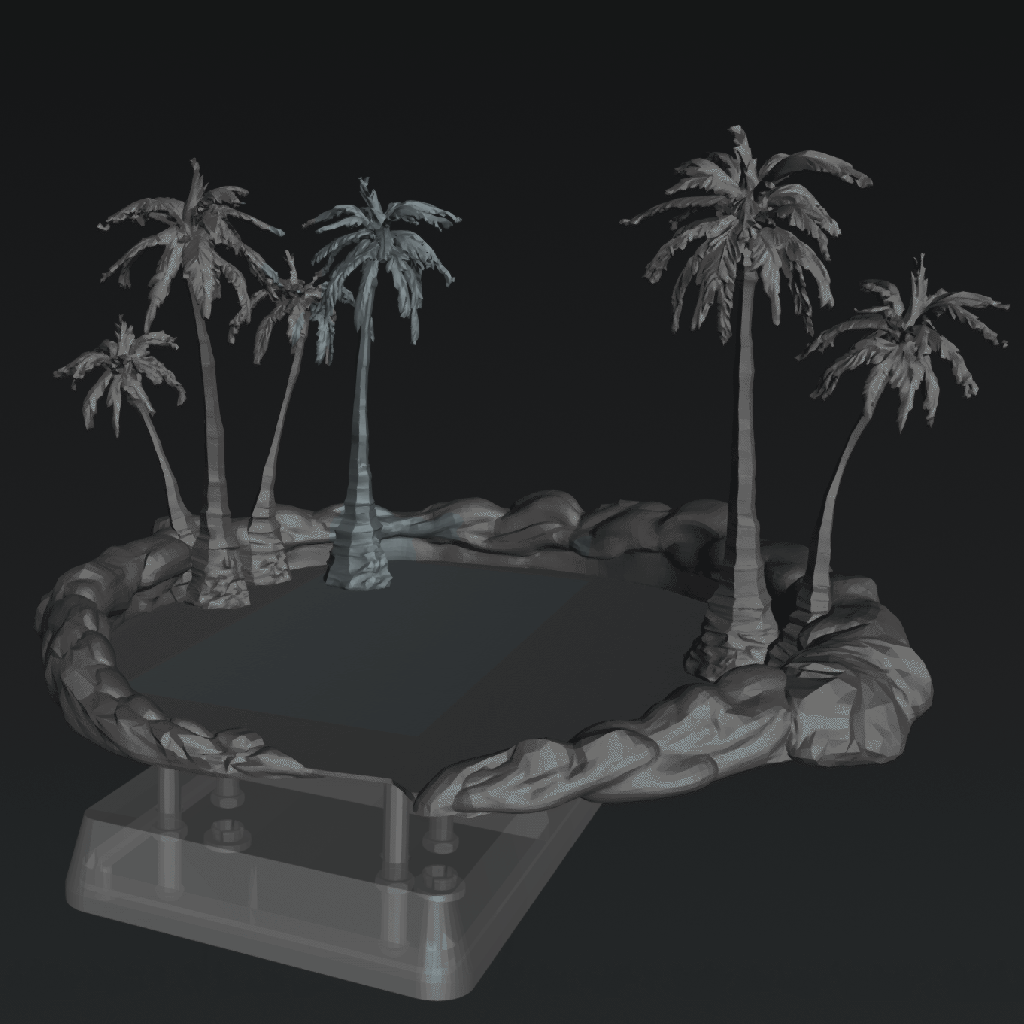 Oasis Mirage Terrain - The Eightpints The Chamuscado Glass Wastes