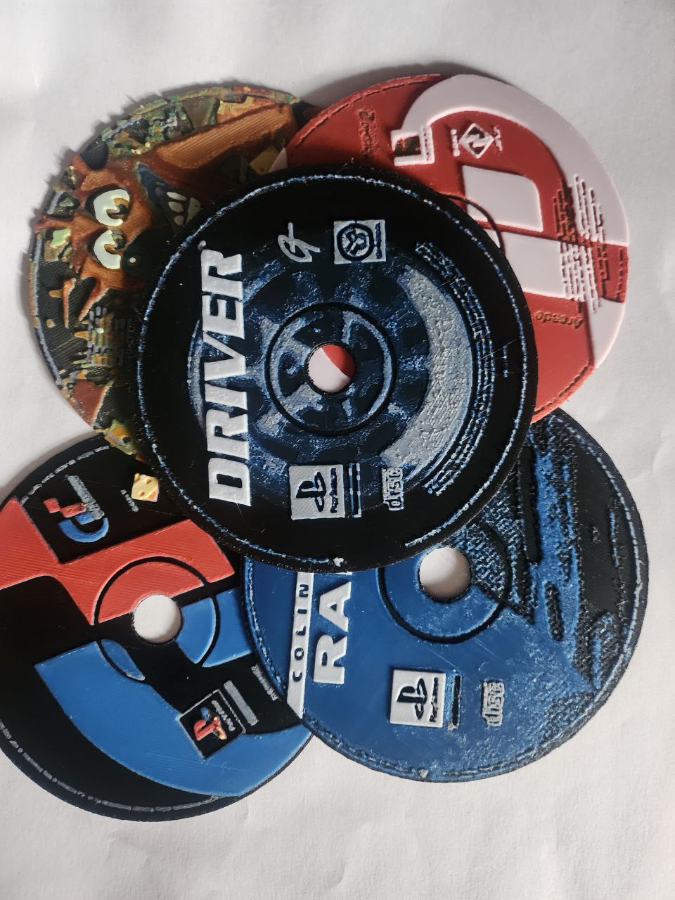 Driver PS1 Disc - HueForge — miniatura 3