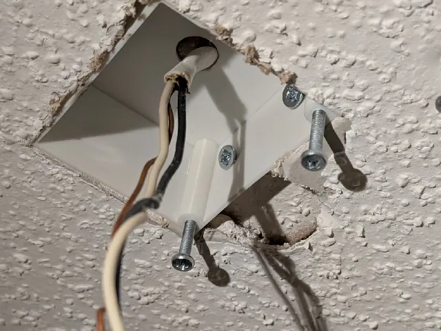 Small Ceiling Junction Box