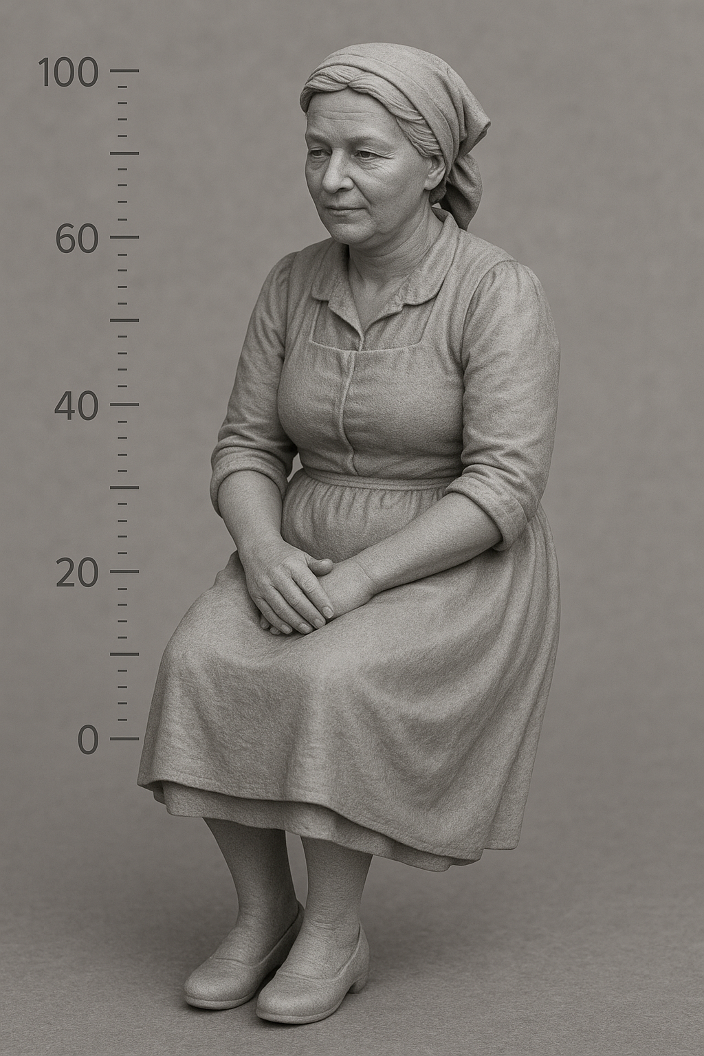 Sedící babča