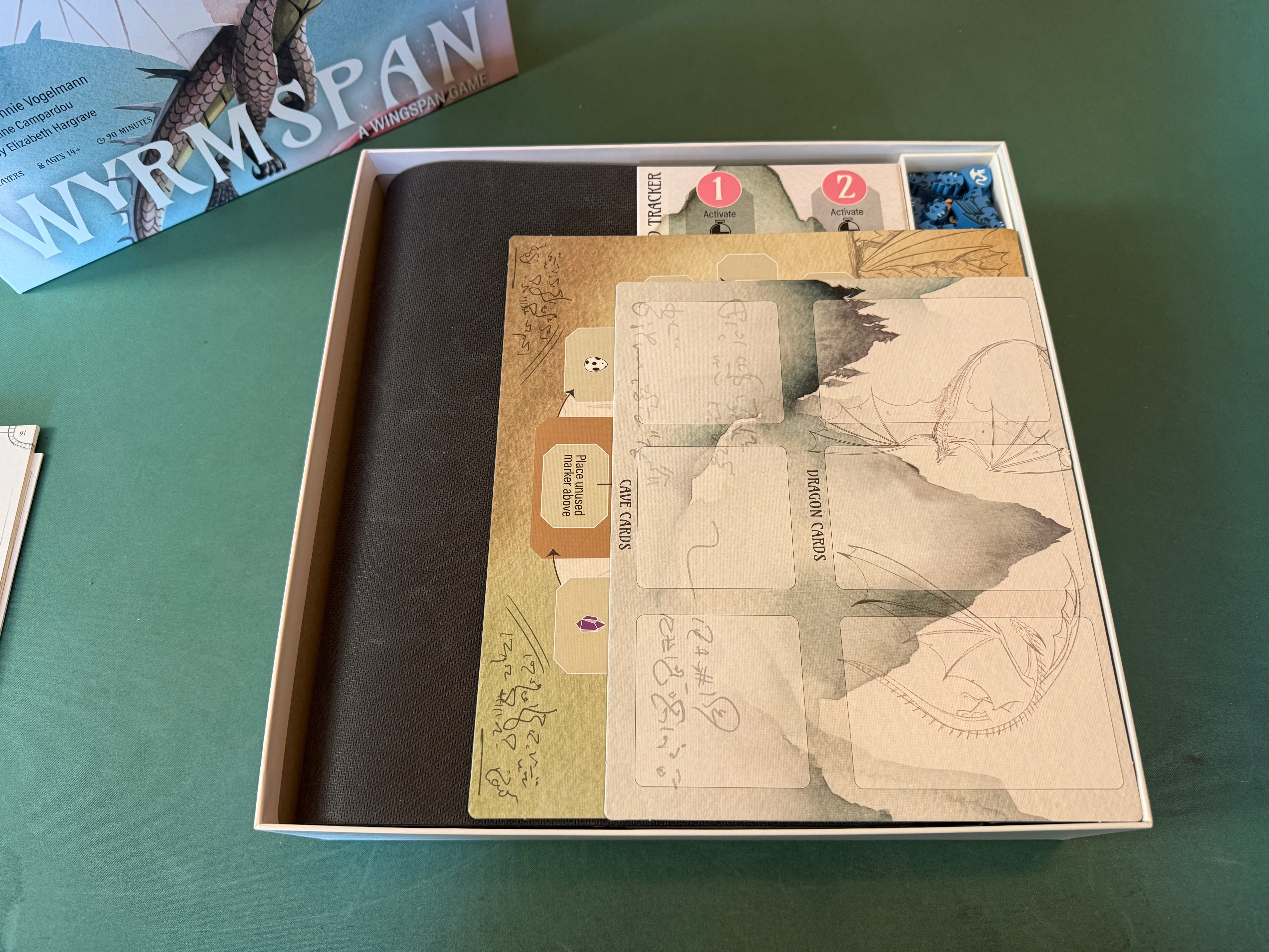 Miniatura 20 do modelo 3D Wyrmspan Board Game Insert