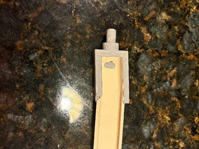 Rear Support for glass Drawer slides