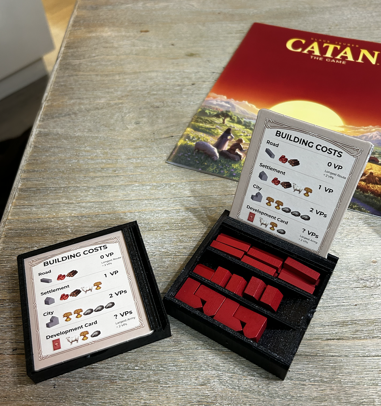 Catan Piece Container (6th edition)