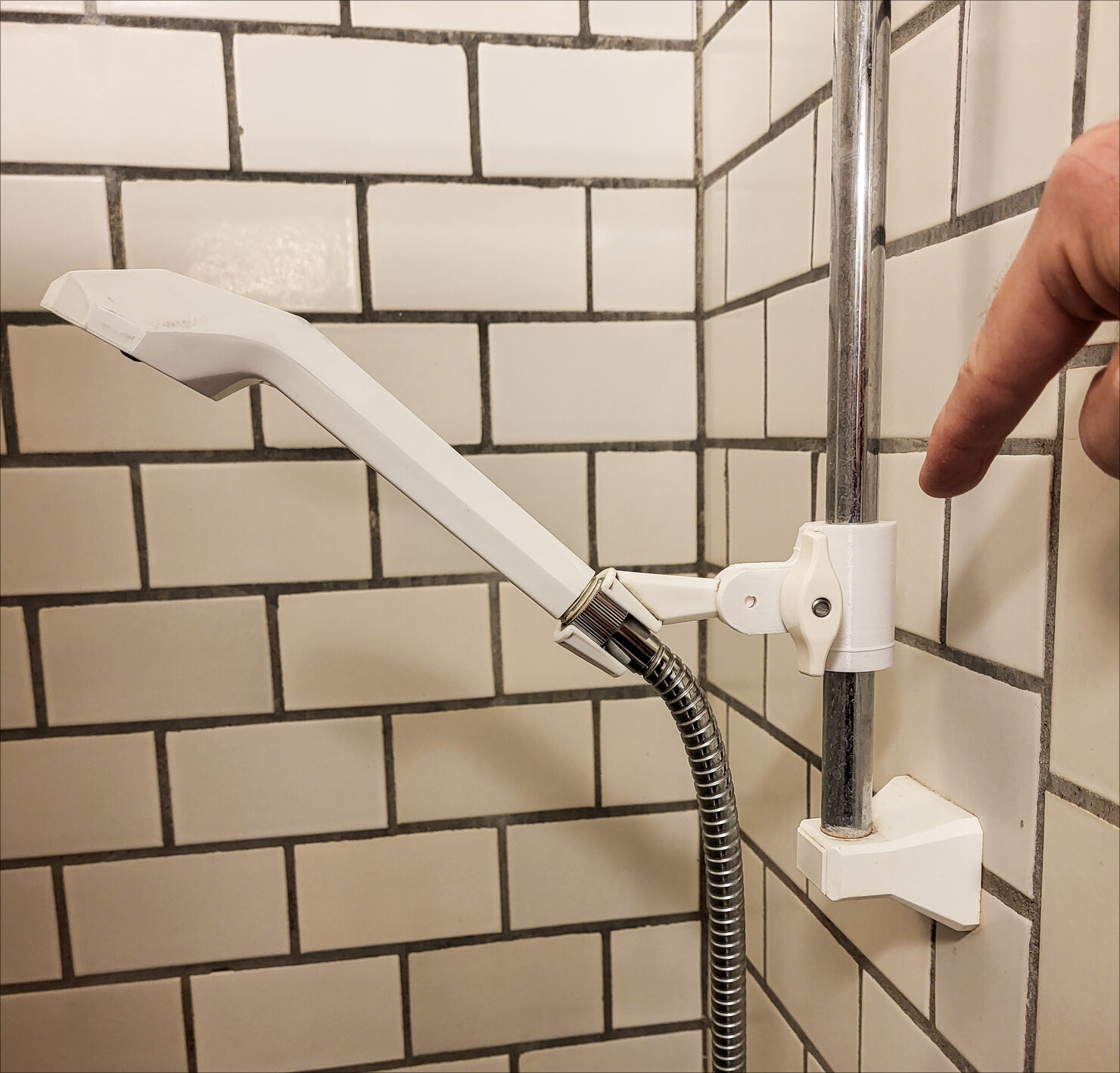 Shower head holder 3D model