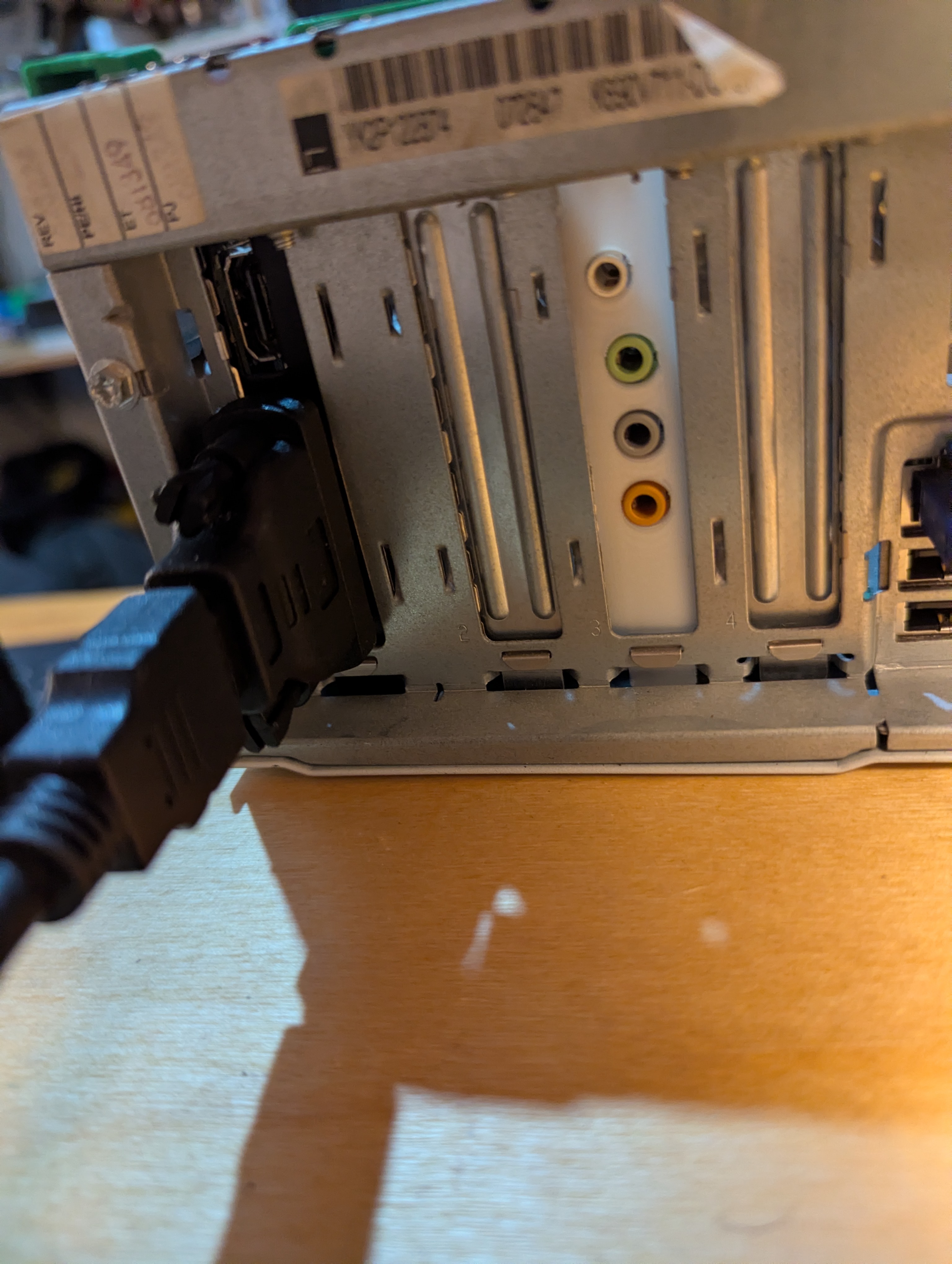 Creative Sound Blaster X-Fi XtremeGamer (SB0730) Low Profile PCI Bracket