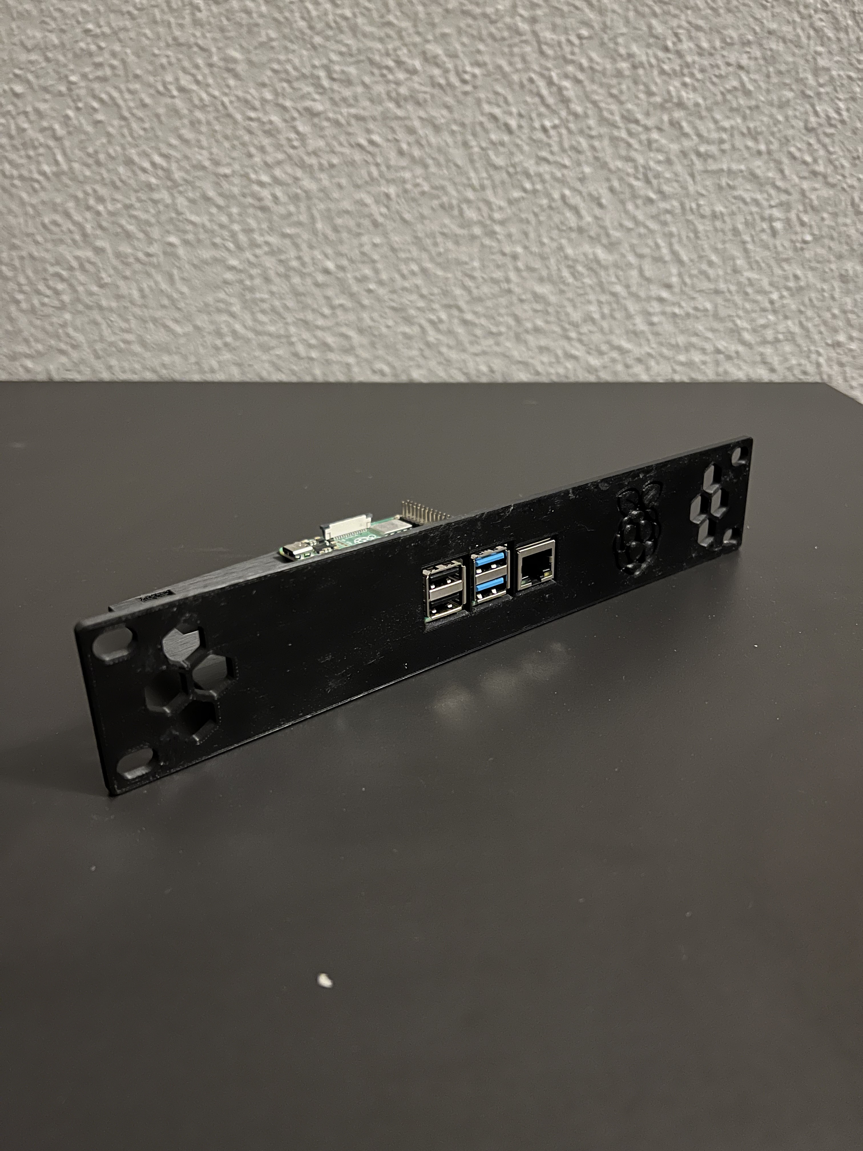 10'' Server-Rack RaspberryPi-Plate