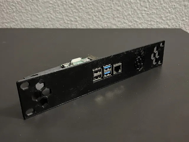 10'' Server-Rack RaspberryPi-Plate
