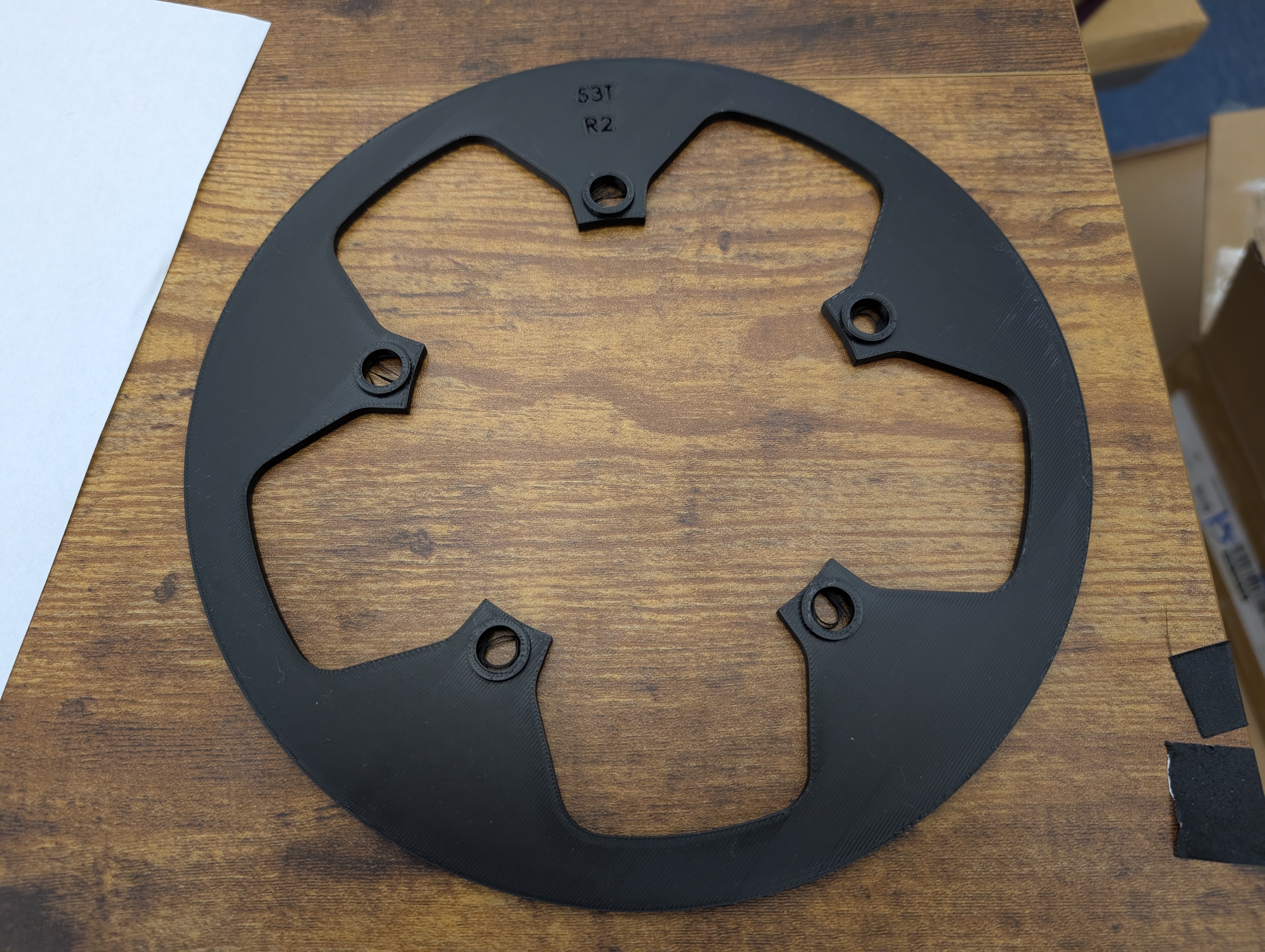 Chainring guard